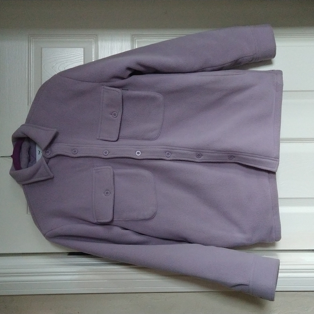Aritzia quilted fleece jacket